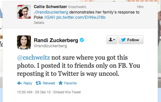 Illustration for article titled Randi Zuckerberg Accidentally Shared a Private Family Photo Because She Doesn't Understand Facebook's Privacy Settings